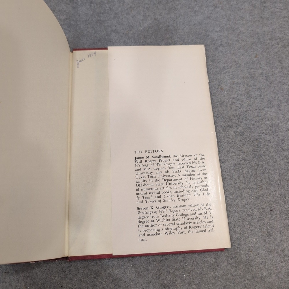 Will Rogers Weekly Articles Vol 2 The Coolidge Years 1925-1927 Hardcover 1980 - Picture 7 of 7